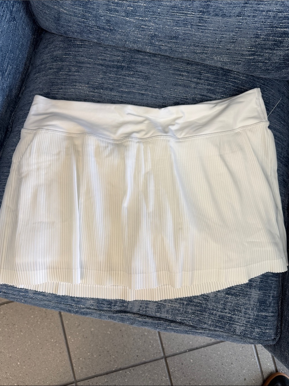 lululemon athletica White Pleated Tennis Skirt